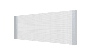 Transparent Glass Window Wall Ultra Thin Led Screen 4416pixel/Sqm